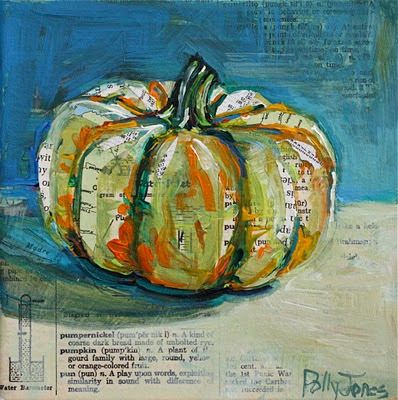 Juan Sanchez Cotan, Food Art Painting, Natural Form Art, Gcse Art Sketchbook, A Level Art Sketchbook, Dictionary Page, Vintage Dictionary, Small Pumpkins, Pumpkin Painting