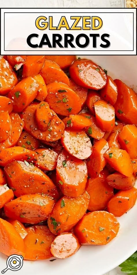 Vegetables For Christmas Dinner, Dinner Carrots, Easy Glazed Carrots, Christmas Dinner Side Dishes, Glazed Carrot, Christmas Dinner Sides, Carrot Recipe, Easy Christmas Dinner, Glazed Carrots Recipe