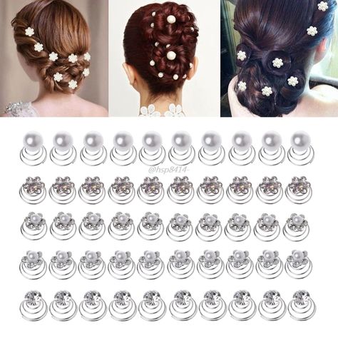 Smarter Shopping, Better Living! Aliexpress.com Tiara Hair, Tiaras Jewellery, Tiara Hairstyles, Cheap Hair Products, Bridal Hair Jewelry, Flower Hair Pin, Pearl Wedding, Pearl Flower, Hair Accessories Headbands