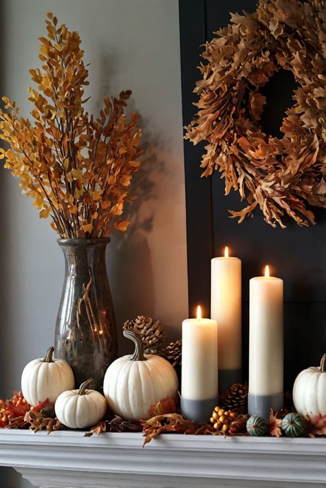 Fall Furniture , Autumn Cozy Fall ,Decor Easy Fall ,
Decor Neutral Fall ,Decor Fall ,Decor Inspiration ,Fall Decor Ideas Fall Mantle Decor Ideas, Fall Decor Fireplace Ideas, Mantel Ideas Fireplace, Mantle Fall Decor, Simple Mantle Decor, Simple Mantle, Fall Mantels, Autumn Mantel, Thanksgiving Mantle