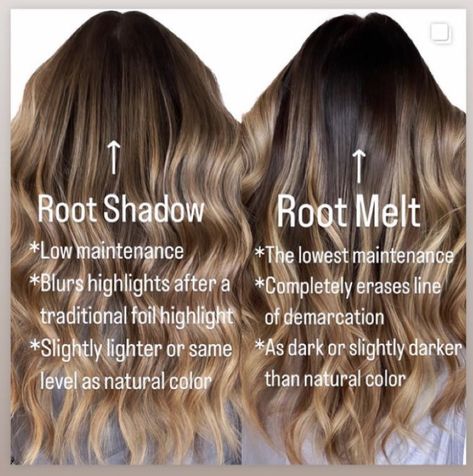 Flirty Hairstyles, Shadow Roots Hair, Shadow Root Blonde, Box Hair Dye, Color Melting Hair, Root Melt, Beer For Hair, Root Shadow, Brassy Hair