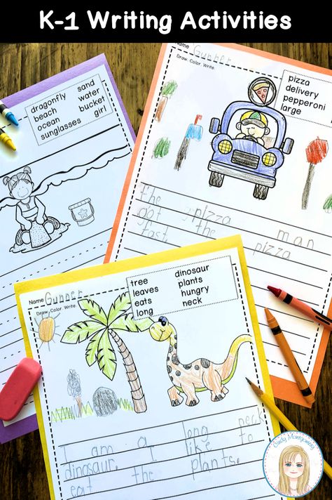 Writing Centres Grade 1, Handwriting Centers First Grade, Learning Activities For First Graders, Work On Writing 1st Grade, 1st Grade Vocabulary Activities, Vocabulary Activities For First Grade, First Grade Writing Activities, Daycare Job, Writing Activities For Kindergarten