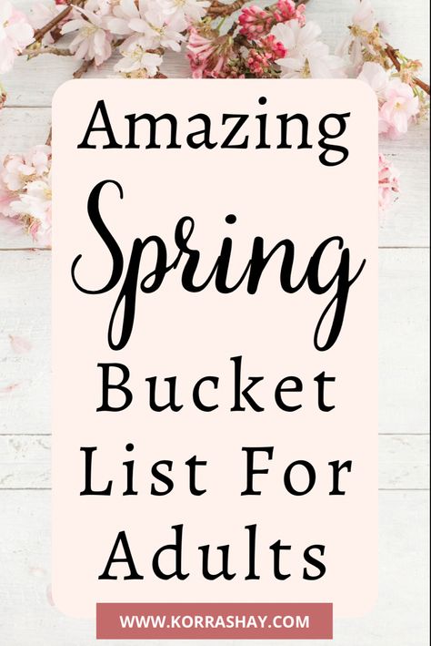 Spring Activities For Adults, Bucket List For Adults, Spring Playlist, Spring Bucket List, Minnesota Winter, Spring Scenery, March Activities, Spring Months, Spring Fun