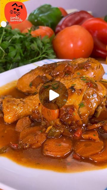 Pollo Guisado Recipe, Chicken Paprikash, Hungarian Recipes, Delicious Chicken, Yum Yum Chicken, Fajitas, Creative Food, Chicken Recipes, Chef