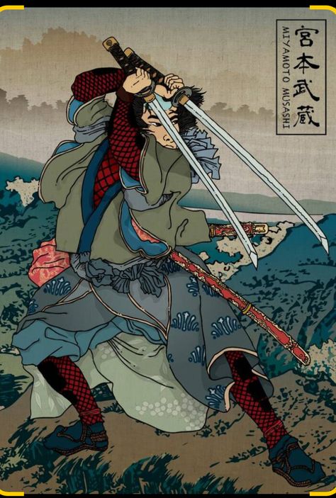 Medieval Japanese, Samurai Concept, Japanese Art Samurai, Ancient Japanese Art, Samurai Warriors, Japan Tattoo Design, Samurai Artwork, Ninja Art, Miyamoto Musashi