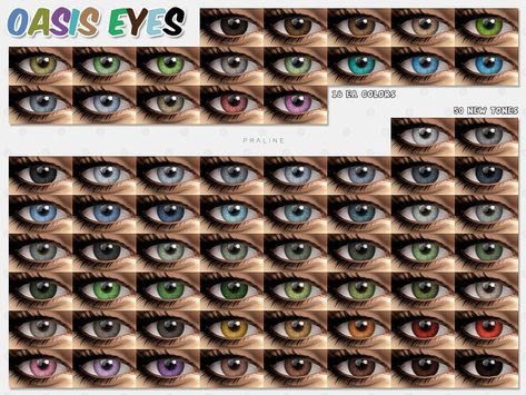 Oasis Eyes (N155) by Pralinesims Mermaid Skin, Sims 4 Male Clothes, Sims 4 Cc Eyes, New Tone, Sims 4 Cc Makeup, Sims 4 Cc Skin, Tumblr Sims 4, Crazy Eyes, Sims 4 Collections