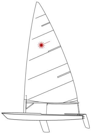 The Laser, designed by Bruce Kirby, was unveiled at the 1971 New York Boat Show. 200,000+ Lasers have been built since. Learn more about the Laser Dinghy. Laser Sailboat, Pedal Boats, Inflatable Rafts, Sailing Dinghy, Pontoon Boat, Boat Plans, Sailboats, Kirby, Sailing