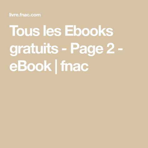 Tous les Ebooks gratuits - Page 2 - eBook | fnac Charles Darwin