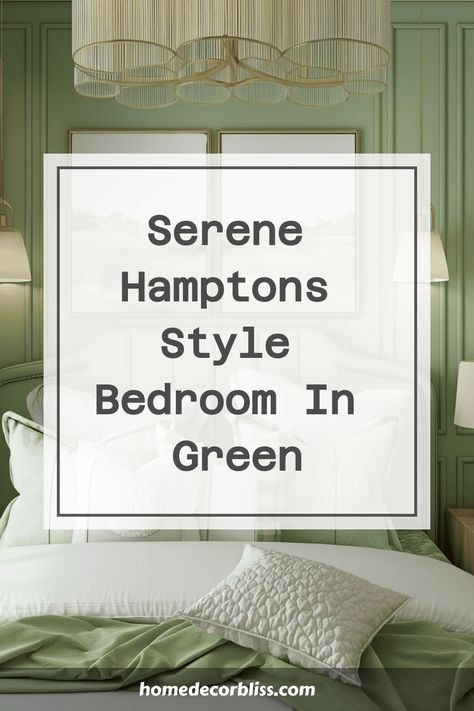 hamptons style bedrooms Bedroom In Green, Hampton Style Bedroom, Hamptons Style Bedroom, Hampton Style Decor, Hamptons Bedroom, Hamptons Style Interior, Hamptons Style Decor, Paneled Walls, Hamptons Style Home