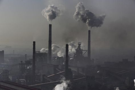 Hebei's steel cities and China's pollution crisis – in pictures | Environment | The Guardian Steel Industry, Industrial Photography, Steel City, Plastic Pollution, Environmental Issues, To Infinity And Beyond, Air Pollution, Environment Concept Art, Save Earth