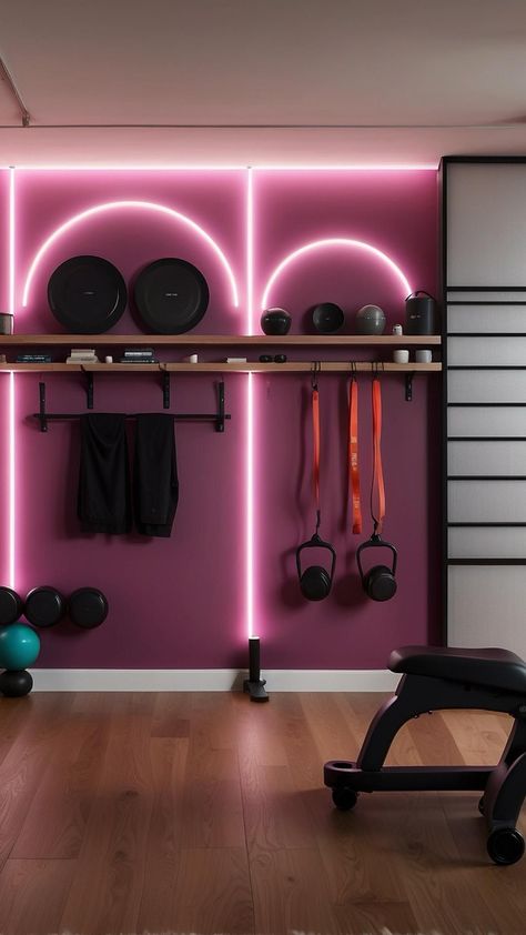 #HomeFitnessHacks Explore innovative ways to create a mini gym at home. Optimize your space and discover equipment essentials for a convenient workout setup #gym #gymlife #gymshark #homevibesdecor #hashtagbawa #Own #for #Ideas #Your #Gym #Compact #HomeIdeas #Outdoor #Home #Garden #Spaces #Mini #Workout #Creating #HomeDecorating Gym At Home Ideas, Mini Gym At Home, Gymnasium Architecture, Mini Gym At Home Ideas, Mini Home Gym, Home Gym Ideas, Dream Home Gym, Mini Gym, Gym Setup