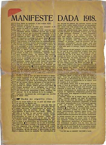 "I am writing a manifesto and there's nothing I want, and yet I'm saying certain things, and in principle I am against manifestos, as I am against principles..." -Tristan Tzara, Dada Manifesto 1918 Dada Manifesto, John Heartfield, Dada Artists, Hans Richter, Dada Movement, Tristan Tzara, Hans Arp, Kurt Schwitters, Francis Picabia