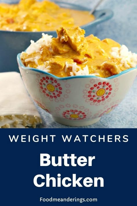 Healthy Butter Chicken, Healthy Butter Chicken Recipe, Ww Blue Plan, Healthy Butter, Jasmine Rice Recipes, Weight Watchers Chicken, Weight Watchers Chicken Recipes, Butter Chicken Recipe, Cook Chicken Breast