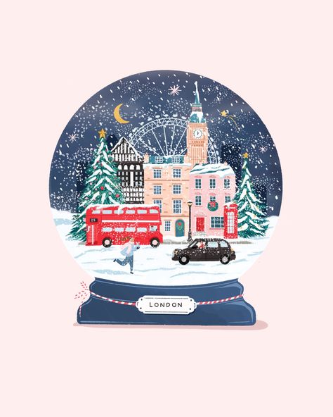 Christmas in London 🎄🎅🏻✨ - sounds so magical! Is it time to start sharing Christmas art now? 🤭 | Instagram Winter Wonderland Poster Ideas, Asb Ideas, Christmas Ar, Christmas Watch, Christmas In London, Christmas In New York, Instagram New York, Christmas Challenge, Cute Christmas Wallpaper