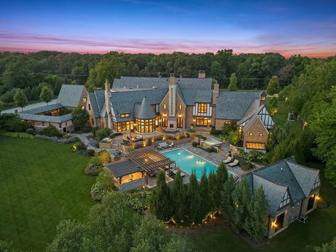 Naperville Illinois, Stone Mansion, Nice Homes, Geothermal Heating, Mansion Floor Plan, Mega Mansions, Hearth Room, Stone Houses, Peterborough