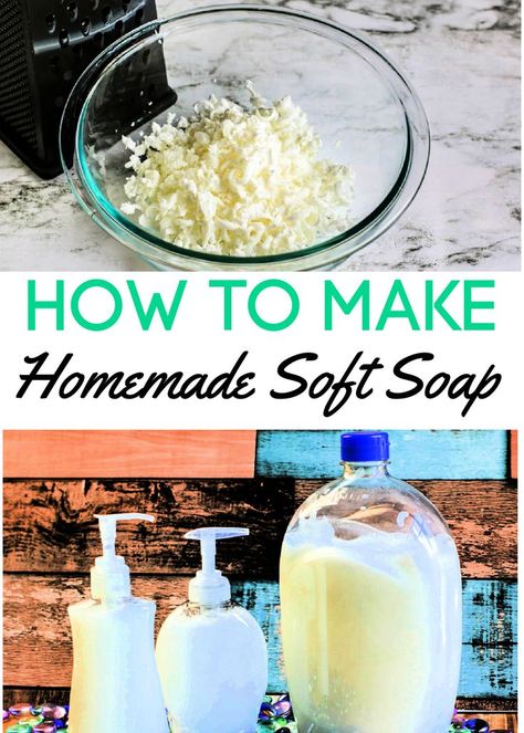 If you're tired of not being able to find hand soap in the stores, make this homemade soap recipe! Learning how to make homemade SoftSoap is so easy you'll wonder why you waited until now to do it!