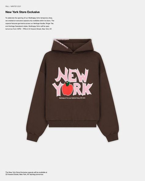 Misaki Kawai, Ny Hoodie, Mad Happy, New York Hoodie, Ringer Tee, Dream Clothes, Fitness Inspo, Fashion Inspo Outfits, Cool Outfits