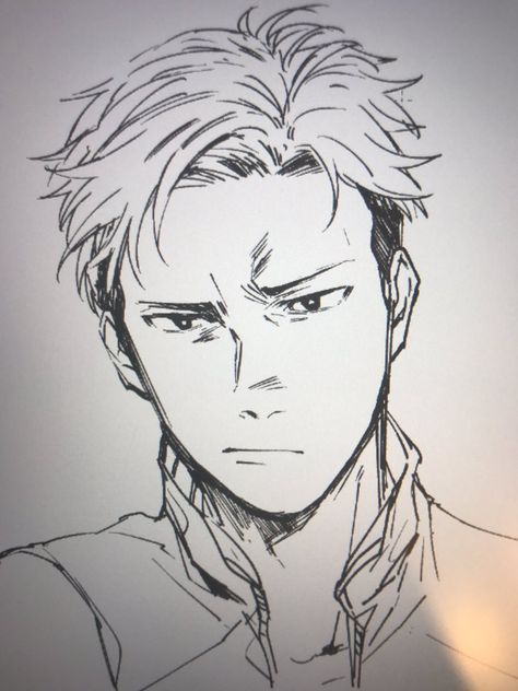 Yuri on ice- Otabek Altin Yuri On Ice Otabek, 얼굴 드로잉, 강아지 그림, Drawing Expressions, Anime Drawings Tutorials, Yuri On Ice, Art Tutorials Drawing, Anime Poses Reference, Anime Sketch