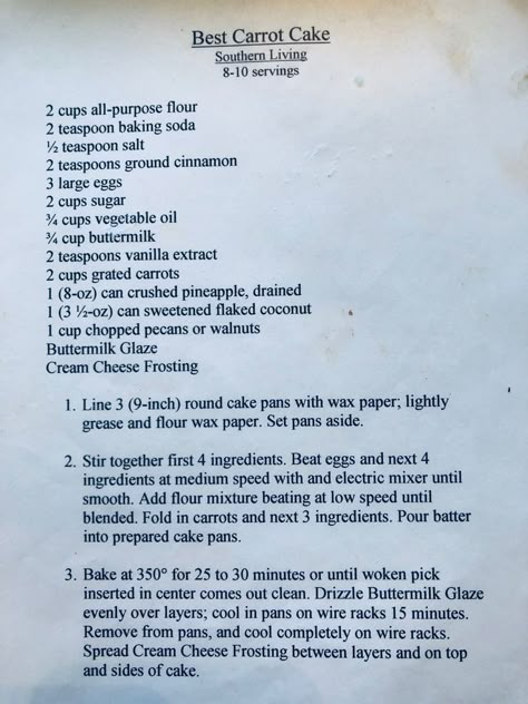 Southern living Carrot Cake | Carrot cake recipe homemade, Carrot cake recipe, Best carrot cake recipe southern living Best Carrot Cake Southern Living, Carrot Cake Southern Living, Carrot Cake Frosting Recipe Easy, Southern Living Best Carrot Cake Recipe, Homemade Carrot Cake Recipe Easy, Southern Living Carrot Cake Recipe, Carrot Cake Recipe Southern Living, Southern Living Carrot Cake, Easy Carrot Cake Recipe From Scratch