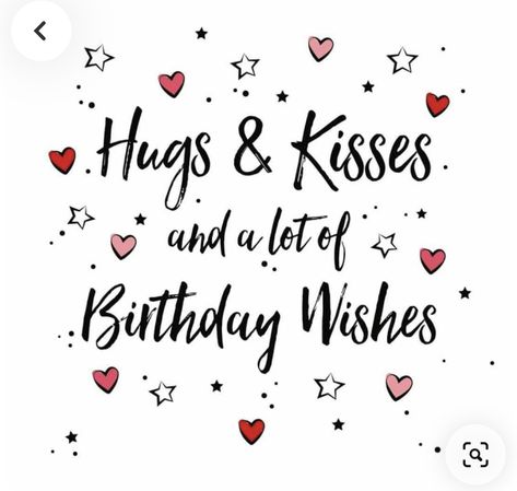 Happy Birthday Hugs And Kisses, Birthday Hugs And Kisses, Happy Birthday Hugs, Happy Birthday Kiss, Happy Birthday Verses, Birthday Verses For Cards, Birthday Verses, Birthday Wishes Pics, Birthday Hug