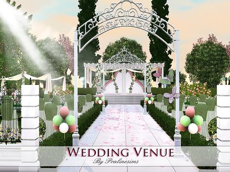 Bloxburg Wedding, Sims 3 Wedding, Sims 4 Cc Kids Clothing, Free Sims, Sims 4 Cc Furniture, Best Wedding Venues, How To Decorate, Free Sites, Maxis Match