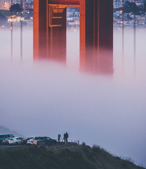 Magical Pictures of Nature shot by a Traveller Marin Headlands, Magical Pictures, The Golden Gate Bridge, Take Better Photos, San Fran, Cool Landscapes, Landscape Pictures, Golden Gate, Golden Gate Bridge