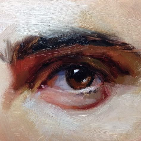 Portrait Paintings, An Eye, Drawing Painting, Portrait Painting, Painting Inspiration, Figurative, Oil Paintings, Painting Ideas, Anatomy