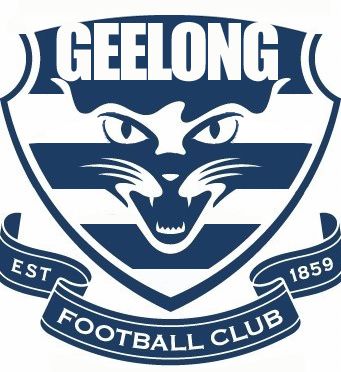 Geelong Football Club Cats 1897 - present Victoria Ken Tattoo, Geelong Cats Football, Geelong Football Club, Football Club Logo, Aussie Girl, Australian Football League, Geelong Cats, Australian Football, Cricut Baby