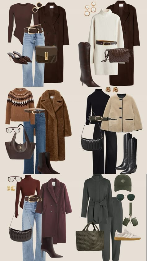 STYLED BY BECKY-Kollektion von cellajaneblog auf LTK Cold Weather Outfits Business Casual, January Outfits 2025, Winter Outfit 2025, Casual But Dressy Outfits, Very Cold Weather Outfits, Classy Winter Outfits Dressy, Winter Weekend Outfit, Winter Capsule Wardrobe Travel, Parisian Style Winter