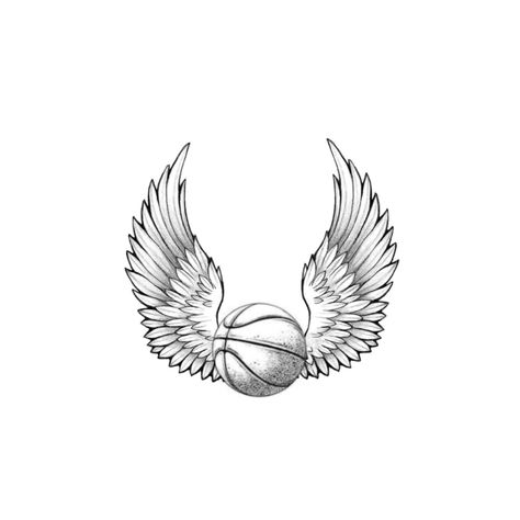 Basketball With Wings Tattoo, Christian Sports Quotes, Basketball Tattoo Design, Tattoos Basketball, Basketball Tattoos, Tattoo Perna, Tattoo Ideas Males, Lightning Tattoo, Wing Tattoo Designs