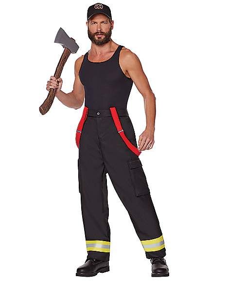 Firefighter Costume Man, Occupation Costumes, Mens Firefighter Costume, Jailbird Costume, Firefighter Outfit, Lumberjack Costume, Disney Baby Costumes, Fireman Outfit, Firefighter Halloween