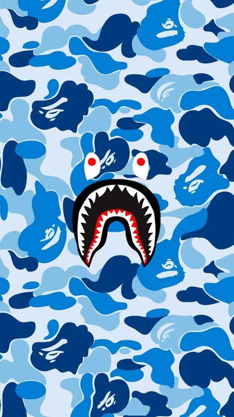 Spray Ground Wallpaper, Blue Bape Wallpaper, Bandana Wallpaper Iphone, Cool Wallpapers Blue, Boy Ipad Wallpaper, Wallpaper Backgrounds For Boys, Blue Bandana Wallpaper, Wallpaper Iphone Boys, Swag Boys Cartoon