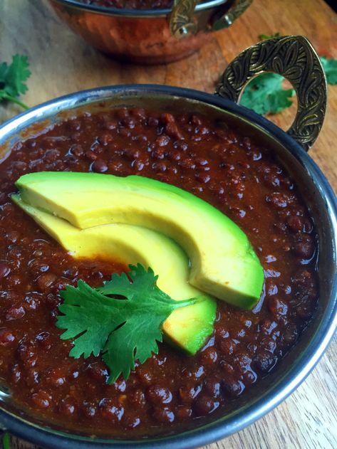 Spicy Vegan Dal Makhani (Beluga or Black Lentils) for the Slow Cooker – Delightful-Delicious-Delovely Vegan Dal Makhani, Indian Beans Recipe, Vegan Dal, Lentils Recipes, Indian Dal, Dal Makhani, Black Lentils, Vegetarian Cookbook, Dal Recipe