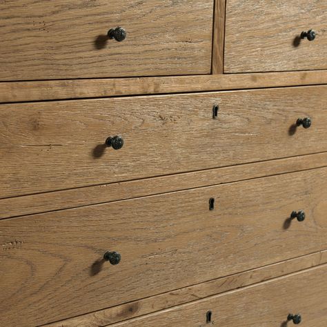 Shire Chest - Woodbridge Woodbridge Furniture, Credenza Bar, Dresser Design, Bedside Chest, Chest Dresser, Mcgee & Co, Rustic Lodge, Bread Board, Bathroom Wall Sconces