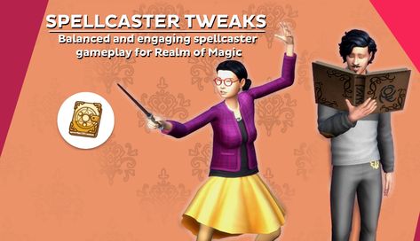 Sims Spellcaster, Sims 4 Spellcaster, Magic Realms, Los Sims 4 Mods, Maxis Match Cc, Sims 4 Cas Mods, Casting Spells, Sims 4 Studio, Sims 4 Game Mods