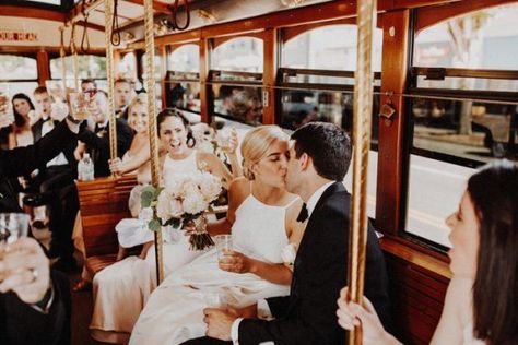 Trolley Wedding, Holland Michigan, Portland Wedding Photographer, Photographic Artist, Bridal Party Photos, Wedding Photos Poses, Wedding Party Photos, Southern Wedding, Wedding Photo Inspiration