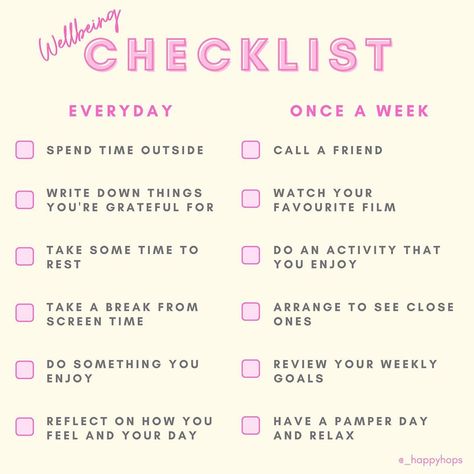 Happy hops on Instagram: “Happy Monday everyone 🌸💕  Why not try writing yourself a checklist to start off your week?   #selfcare #wellness #health #mentalhealth…” Monday Checklist, Sunday Reset, Happy Monday Everyone, Todo List, Get Happy, Things To Do At A Sleepover, Inner Child, Be Kind To Yourself, Screen Time