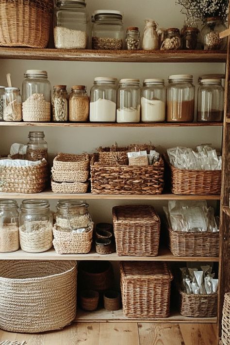 Build a rustic spice rack from recycled wood for a sustainable and stylish kitchen! A perfect DIY project for home cooks. #DIYSpiceRack #RecycledWood #EcoFriendlyKitchen Eco Friendly Organization, Diy Kitchen Containers, Upcycled Organization Diy Storage, Zero Waste Pantry, Nontoxic Living Aesthetic, Eco Friendly Living Aesthetic, Zero Waste Aesthetic, Rustic Spice Rack, Upcycled Organization