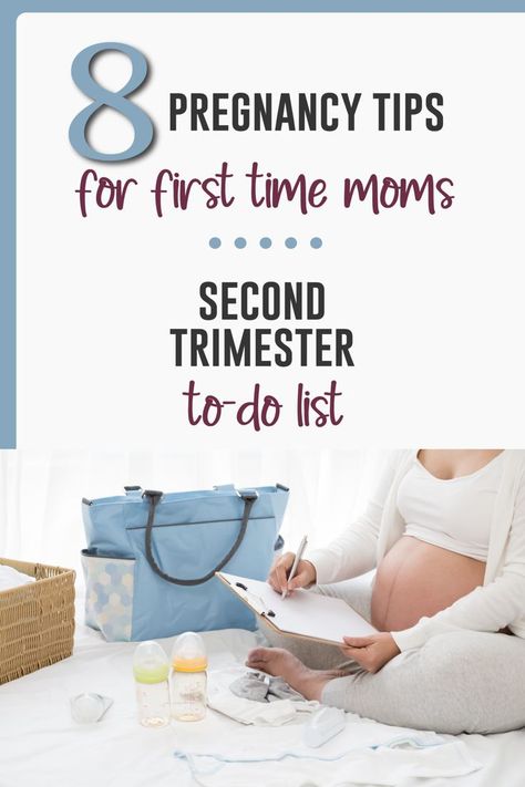 First Time Pregnancy Tips, Second Trimester Workouts, Trimester To Do List, First Time Pregnancy, Pregnancy Checklist, Pregnancy Info, Premature Birth, All About Pregnancy, Pregnancy Essentials