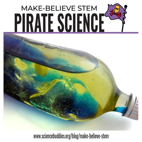 Model wave in a bottle for pirate-themed STEM Pirate Stem, Pirate Science, Pirate Activities Preschool, Summer Reading Activities, Summer Stem, Pirate Activities, Pirate Crafts, Preschool Science Activities, Summer Science