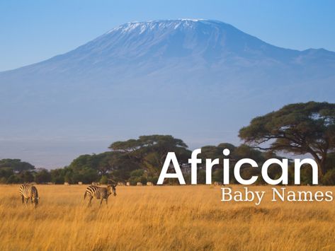 The selection of your baby's name is a decision that requires plenty of thought. You may be looking for a meaningful name, or one that honors your family heritage. Or perhaps you simply want something unique and exotic. Here are 25 African baby names that are thought-provoking and impactful. Take a look! African Girl Names, African Boy Names, C Baby Boy Names, S Baby Boy Names, Names Starting With C, African Name, Western Names, Boy Name Meanings