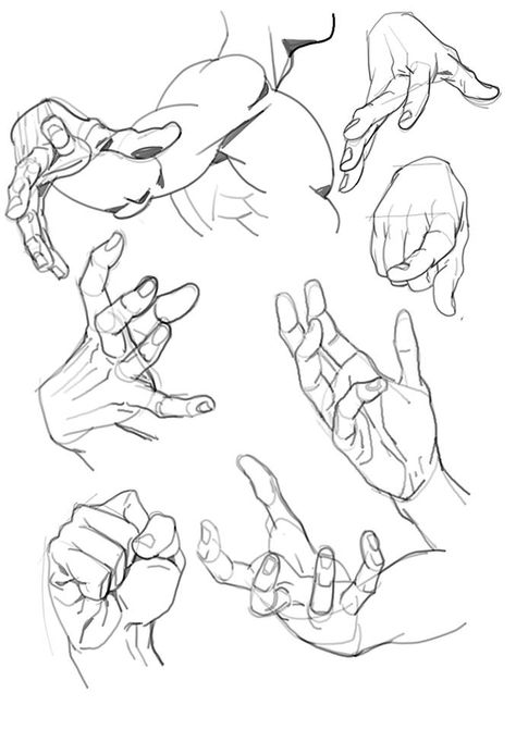 Hand Splayed Out Reference, Arm Perspective Drawing, Dynamic Hands Reference, Hands Grasping Reference, Hands Fidgeting Reference Drawing, Dynamic Hand Reference, Hand Reaching Forward Reference, Hand On Arm Reference, Hand Clasping Reference