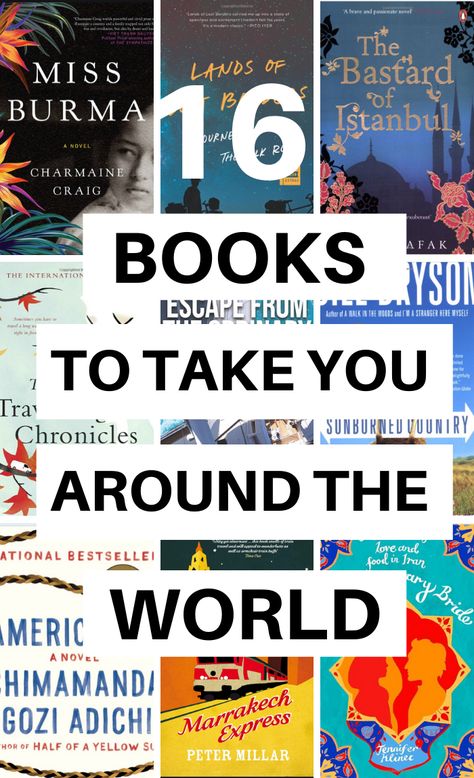 Read Around The World, Best Travel Books, Book Blogs, International Studies, Memoir Books, Literary Travel, Amazing Books, Reading Library, International Books