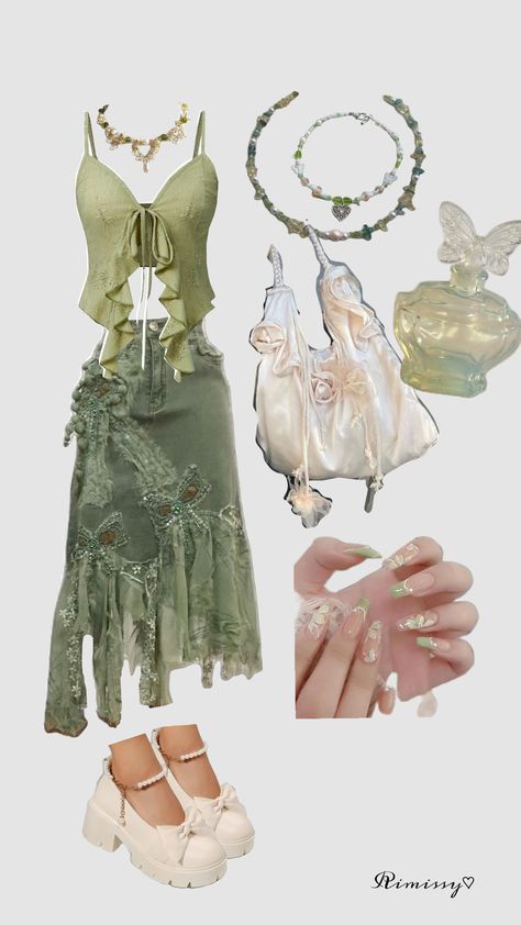 Fairy Outfit Purple, Earth Goddess Aesthetic Outfits, Water Goddess Outfit, Enchanted Night Outfit, Aquarius Venus Style Outfits, Fairy Outfits Aesthetic, Nymph Outfits, Pisces Outfits Aesthetic, Garden Fairy Aesthetic Outfit