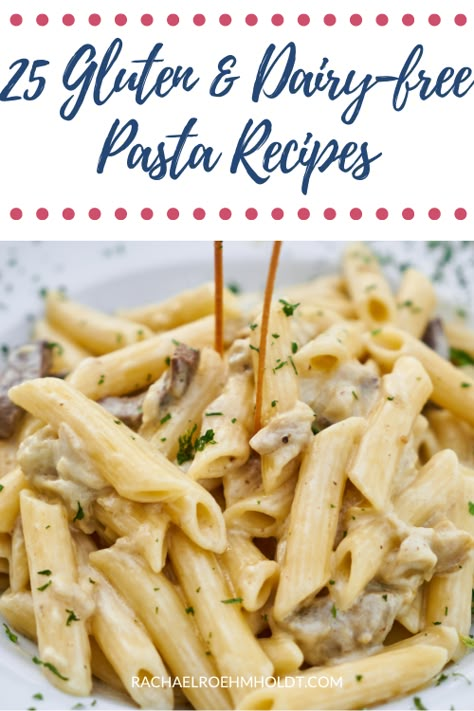 Penne Mac And Cheese, Pasta Sauce Dairy Free, Gluten Free Pasta Salad Recipes, Gluten Free Pasta Dinner, Gluten Free Pasta Dishes, Dairy Free Pasta Recipes, Gluten Free Pasta Salad, Ground Beef Pasta Recipes, Gluten Free Sauces