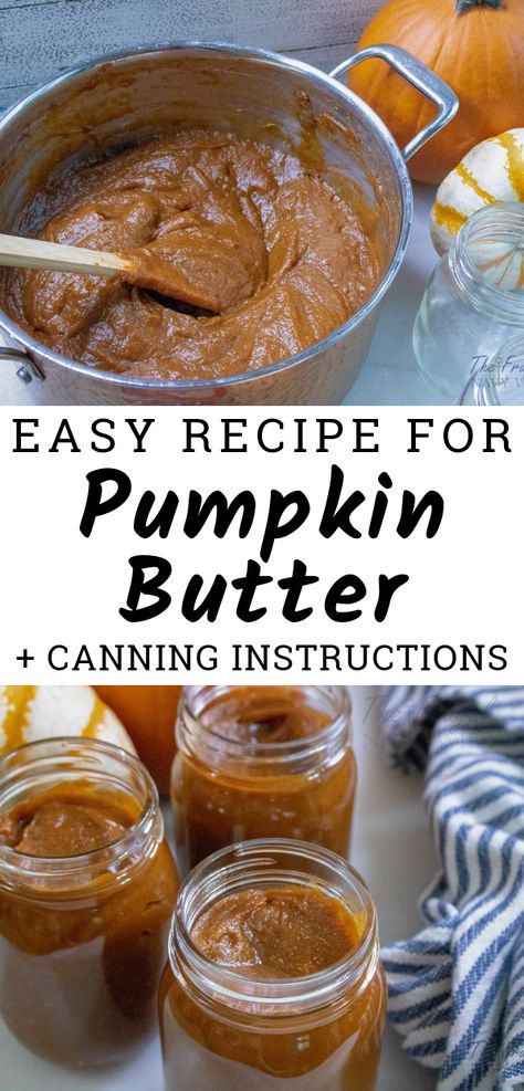 Hbh Pumpkin Butter, Canned Pumpkin Butter, Small Batch Pumpkin Butter, Pressure Canning Pumpkin, How To Use Pumpkin Butter, Making Pectin From Apples, How To Make Pumpkin Butter, Canning Pumpkin Recipes, Pressure Canning Pumpkin Puree