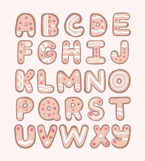 Cute Christmas alphabet Cute Christmas Fonts, Winter Fonts Alphabet, Winter Alphabet Letters Free Printable, Nightmare Before Christmas Font, Christmas Fonts Alphabet, Xmas Letter, Canva Christmas, Alphabet Christmas, Fonts Cricut