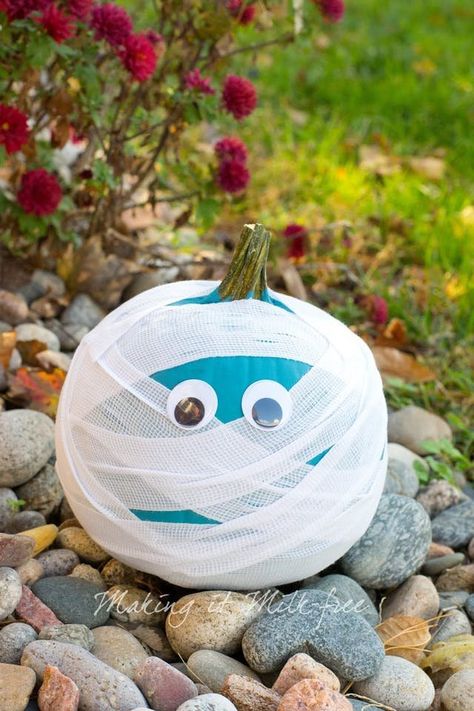 Pumpkin decorating is the most fun when it's beautiful and takes the least amount of work. These stylish no-carve pumpkin decorating ideas are chic and great for kids and adults alike. Disney Pumpkin Painting, Teal Pumpkin Project, Creative Pumpkin Painting, Creative Pumpkin Decorating, Pumpkin Decorating Contest, No Carve Pumpkin Decorating, Disney Pumpkin, Pumpkin Contest, Teal Pumpkin