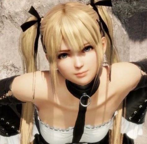 Marie Rose, Dead Or Alive, Blonde Hair, Blonde, Wall, Hair, Anime, Black