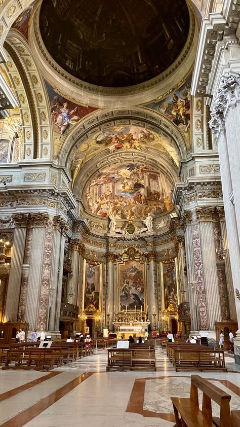 #italian #italy #rome #romeitaly #church Saint Ignatius, Opera Theatre, Church Aesthetic, St Ignatius, Italy Rome, Backdrop Design, Rome Italy, Amazing Architecture, Photography Ideas